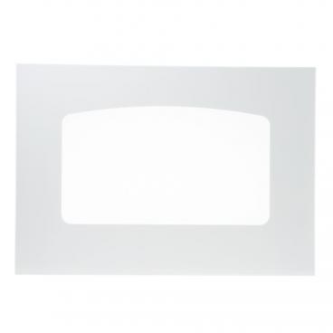 GE JBS55DM5WW Outer Door Glass (White) - Genuine OEM