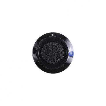Hotpoint RGB528PJ3 Burner Control Knob (Black - Genuine OEM