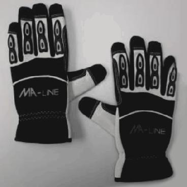 Monti and Associates Part# MA-GLVXL Heated Gloves Black/Neon Green XL (OEM)
