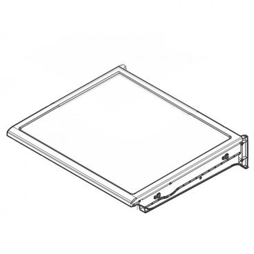 Frigidaire FGHD2368TD8 Crisper Drawer Shelf Cover (With Glass) Genuine OEM