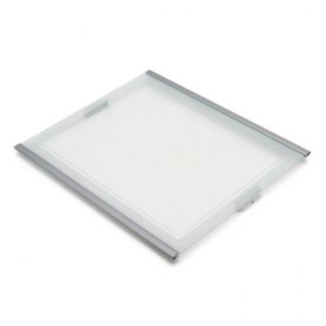 Whirlpool GSC25C4EYB01 Freezer Glass Shelf (approx 13 x 13) - Genuine OEM