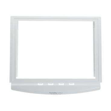 GE GSS23GGPECCC Crisper Shelf Frame w/o Glass - Genuine OEM