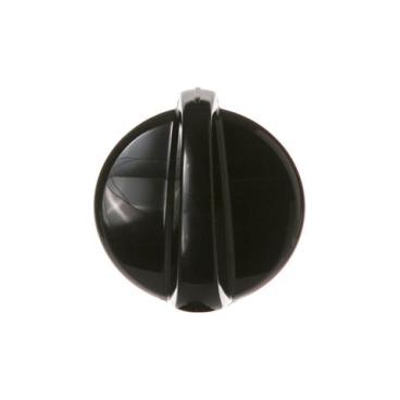 GE JGBS04BET3WH Burner Control Knob (Black) - Genuine OEM