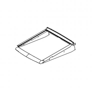 KitchenAid KODE500EBL03 Door Assembly (White) - Genuine OEM