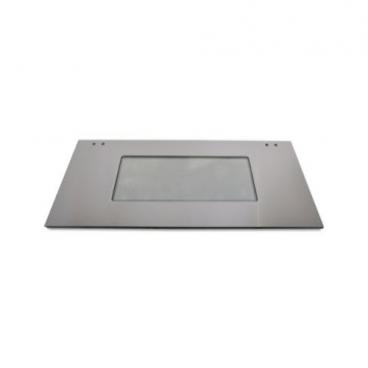 KitchenAid YKBHC109JB0 Outer Microwave Door-Glass (stainless) - Genuine OEM