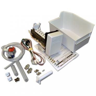 Whirlpool ET18LKXAW01 Ice Maker (complete Add-on kit) - Genuine OEM