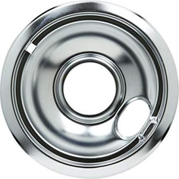 Whirlpool RS675PXEQ0 Stove Drip Bowl (6 inch, Chrome) - 125 Pack Genuine OEM