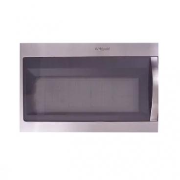 Whirlpool WMH31017FS1 Microwave Door Assembly - Stainless - Genuine OEM