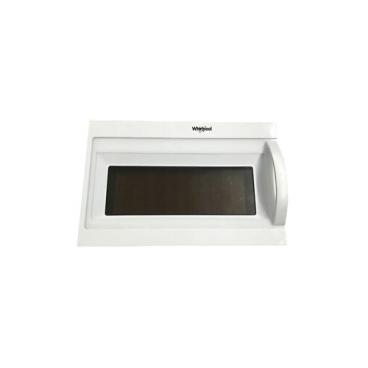Whirlpool WMH31017HS1 Microwave Door Assembly - White - Genuine OEM