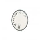 GE MTX18BASERWH Temperature Control Knob - Genuine OEM