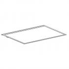 GE Part# WR71X27929 Shelf Glass Assembly (OEM)