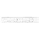 White Westinghouse WRT17MB3AW3 Kickplate Grille - White - Genuine OEM