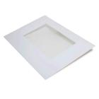 Maytag YMER6600FW3 Outer Glass Door Panel (White) - Genuine OEM