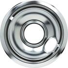 Whirlpool RS610PXEW0 Stove Drip Bowl (6 inch, Chrome) - 125 Pack Genuine OEM